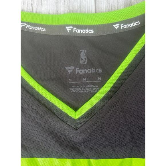 Mike Conley Minnesota Timberwolves Jersey Youth Medium Fanatics Black/Neon Green - Picture 3 of 3